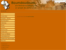 Tablet Screenshot of boumdoudoum.de